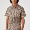 Wrangler Ss Western - Camisa - Tobacco Brown 2 Wrangler Ss Western - Camisa - Tobacco Brown -Wrangler b10154f6d1aa4410b023d621eb2fb231