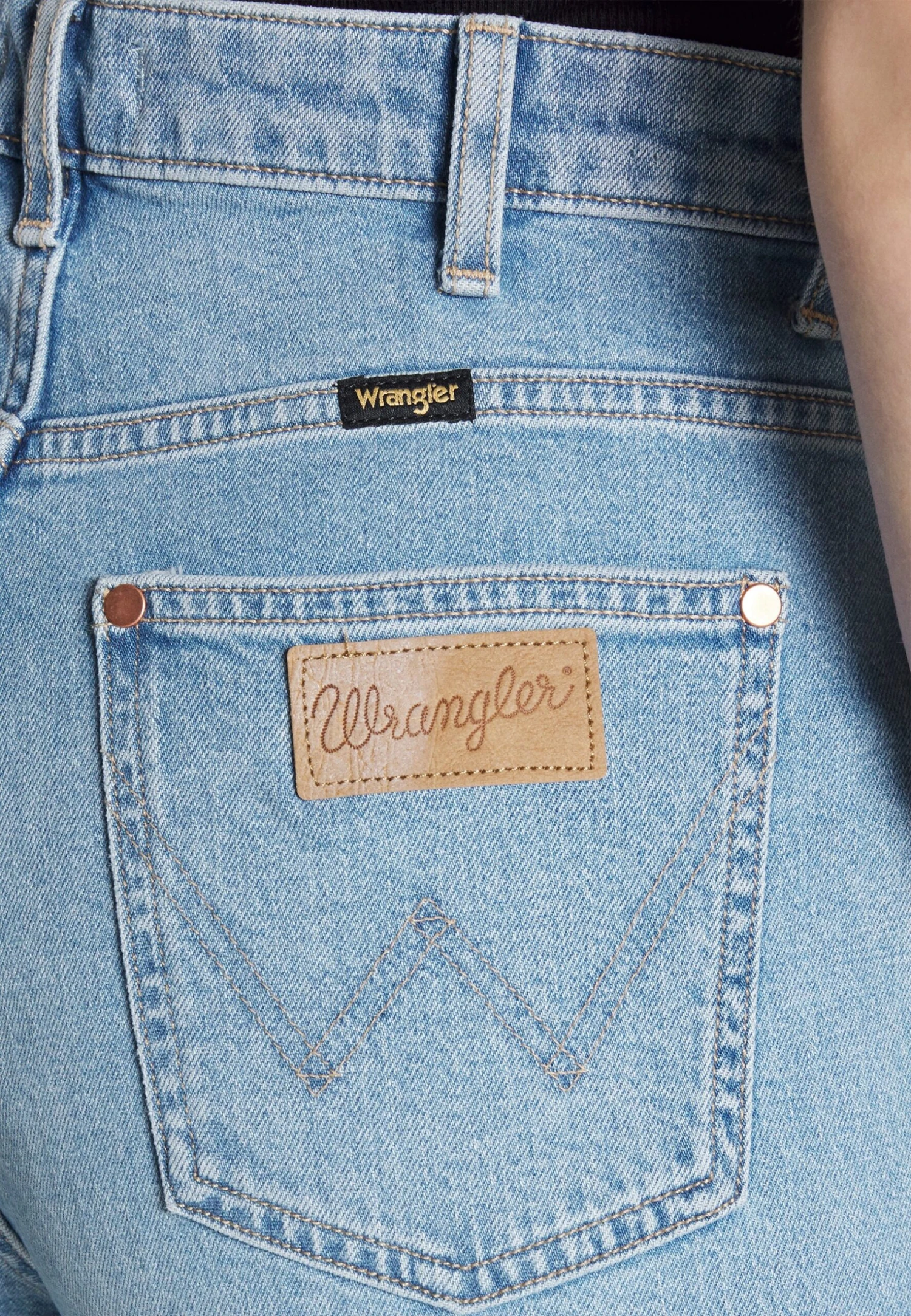 Wrangler Mom - Vaqueros Rectos - Blue 7 Wrangler Mom - Vaqueros Rectos - Blue - Imagen 5