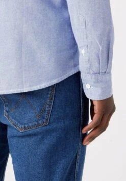 Wrangler 1 Pkt - Camisa - In Blue Tint -Wrangler b3af62df6b6b48f7abfa9fdc55b0e7b5