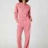 Wrangler Cj Kick Flare Coverall - Mono - Desert Rose -Wrangler b562faf08b3944aeb89a56689743a138
