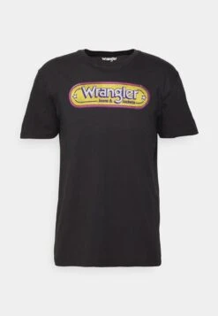 Wrangler Branded Tee - Camiseta Estampada - Faded Black 12 Wrangler Branded Tee - Camiseta Estampada - Faded Black -Wrangler b5937eee7973485592a17165fa0010d6