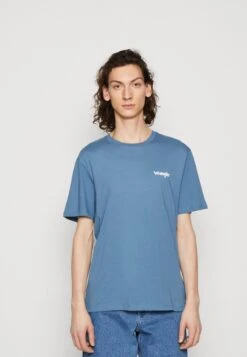 Wrangler Sign Off Tee 2 Pack- Camiseta Básica - Captains Blue 12 Wrangler Sign Off Tee 2 Pack- Camiseta Básica - Captains Blue -Wrangler b5c076fa00304018894be279ab12377c