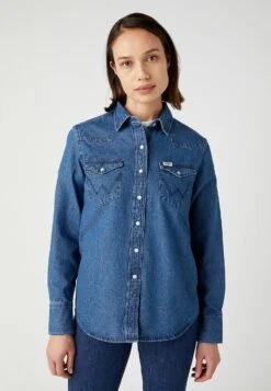 Wrangler Camisa - Mid Stone