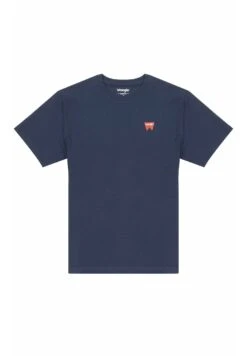 Wrangler Sign Off - Camiseta Básica - Navy 11 Wrangler Sign Off - Camiseta Básica - Navy -Wrangler b6c3ea3adcce41dcb5a477465493fd92