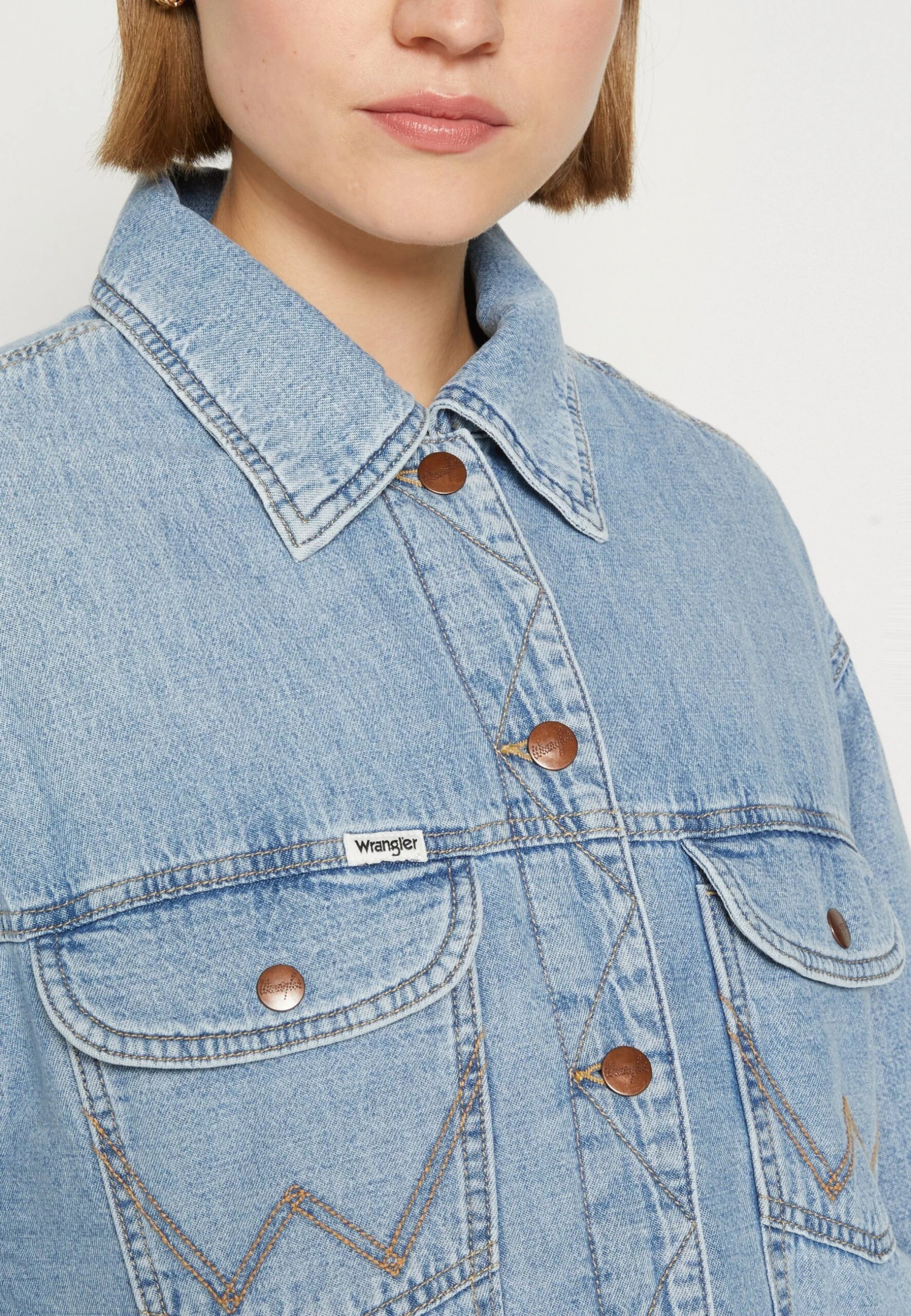 Wrangler Padded Trucker - Chaqueta Vaquera - Scare Crow 6 Wrangler Padded Trucker - Chaqueta Vaquera - Scare Crow - Imagen 4