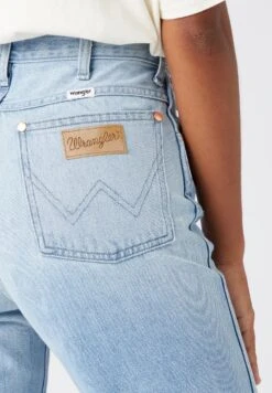 Wrangler Wild West - Vaqueros Rectos - Destroyed Denim -Wrangler bae42edbbd0a4b8697018339810164ab