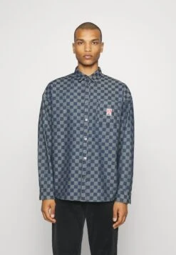 Wrangler Overshirt - Chaqueta De Entretiempo - Dark Indigo
