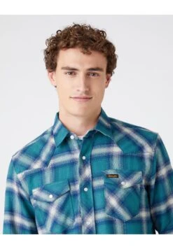 Wrangler Camisa - Jasper Green 11 Wrangler Camisa - Jasper Green -Wrangler bfd1feec06ef46e3b6cf45b79769a550
