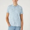 Wrangler Tipped With Logo - Polo - Blue Fog -Wrangler c19b1882049e4f53b9c8b9ff68f24337