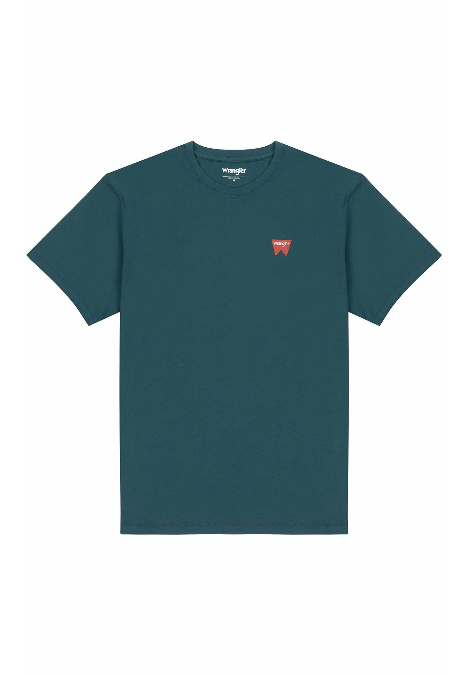 Wrangler Sign Off - Camiseta Básica - Deep Teal Green 7 Wrangler Sign Off - Camiseta Básica - Deep Teal Green - Imagen 5