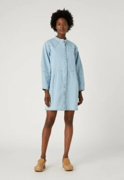 Wrangler Western - Vestido Vaquero - Light Vintage Indigo