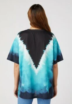 Wrangler Camiseta Estampada - Blue Turquoise -Wrangler c2ff29609cfe43c3b5efb6ffe9f2369a