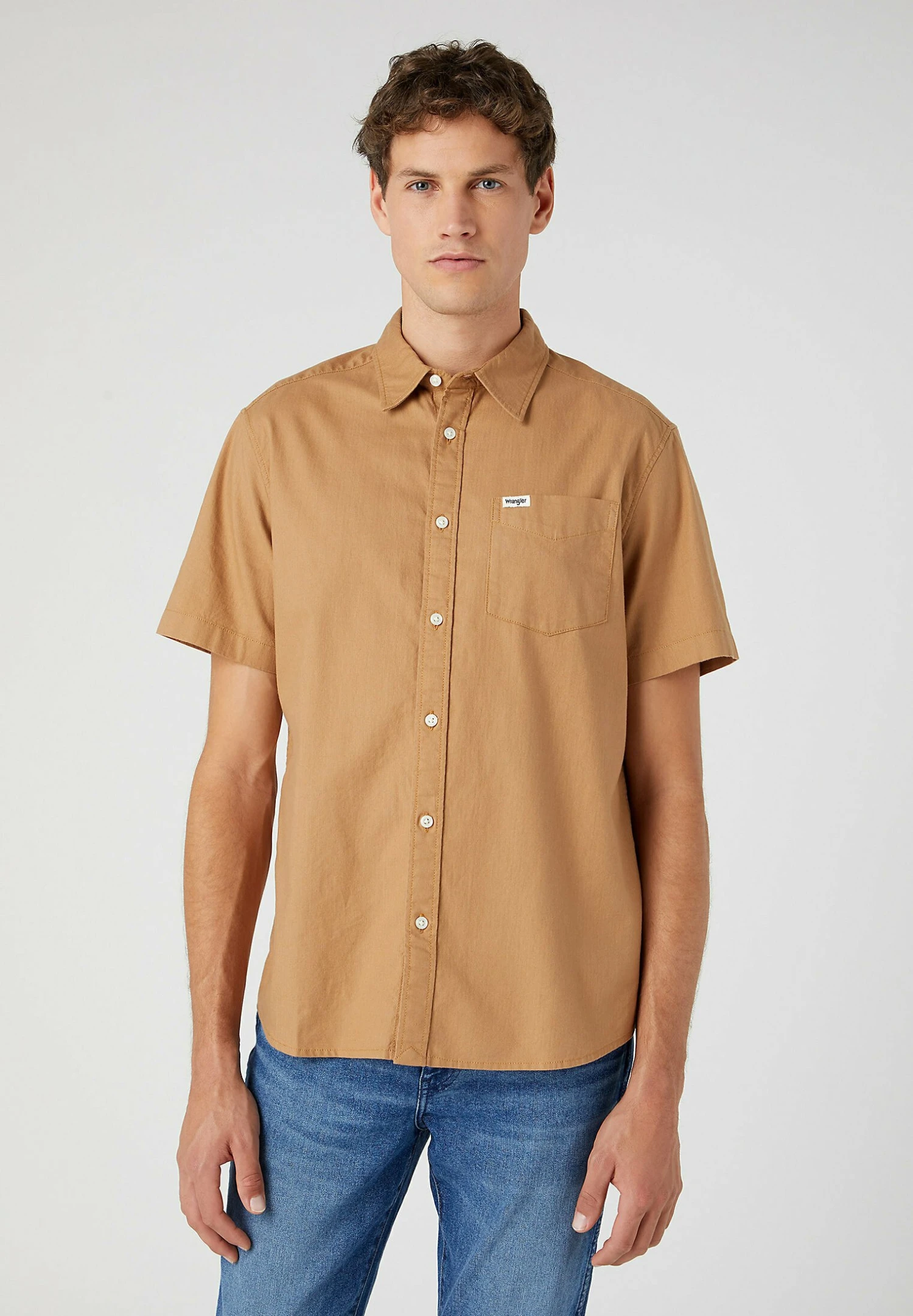 Wrangler Camisa - Tobacco Brown 3 Wrangler Camisa - Tobacco Brown