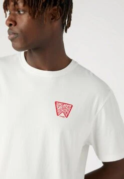 Wrangler Graphic- Camiseta Estampada - Wornwhite -Wrangler c3eea27415004fc4ba650a3341768e65