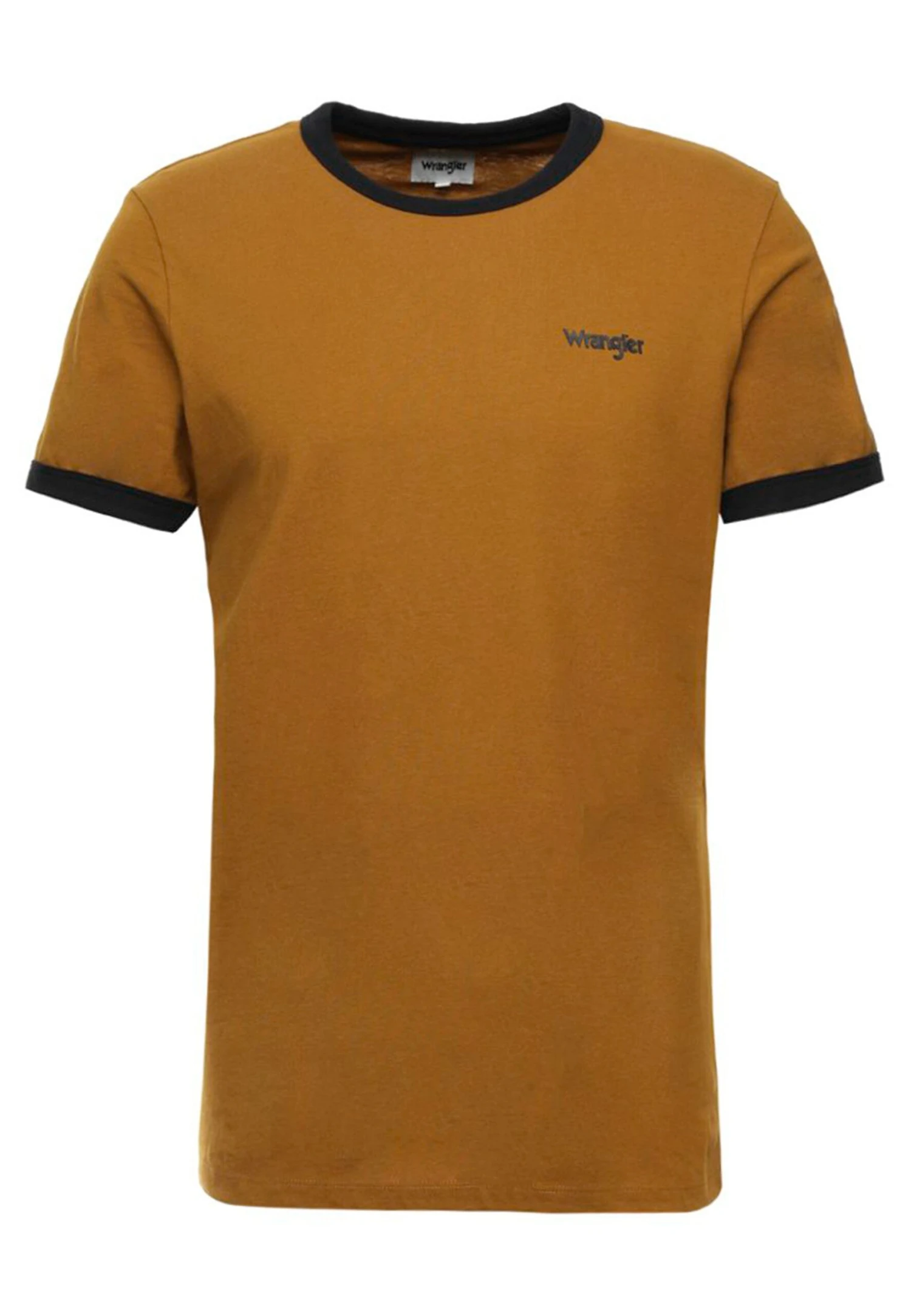 Wrangler Ringer Tee - Camiseta Básica - Golden Brown 6 Wrangler Ringer Tee - Camiseta Básica - Golden Brown - Imagen 4