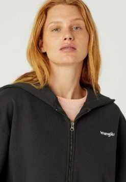 Wrangler Zip Hoodie - Sudadera Con Cremallera - Faded Black 10 Wrangler Zip Hoodie - Sudadera Con Cremallera - Faded Black -Wrangler c5dd0f77fb02488986d7df69ef5a0239