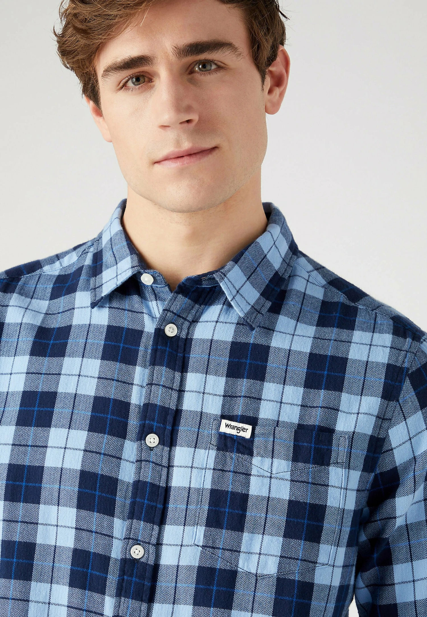 Wrangler 1 Pocket - Camisa - Cerulean Blue 6 Wrangler 1 Pocket - Camisa - Cerulean Blue - Imagen 4