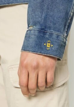 Wrangler 124Mj Leon Bridges - Chaqueta Vaquera - Worn Indigo -Wrangler c84cf592b5374f8c80cbb43dc18fedd2