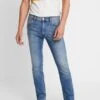 Wrangler Mwz - Vaqueros Slim Fit - Blue Denim -Wrangler c945863eee8143b0bdbcca817c4b8745