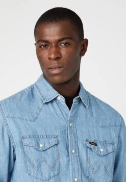 Wrangler Heritage Shirt - Camisa - Light Hemp -Wrangler caccf1293e1140d99cb630981e45c0f1