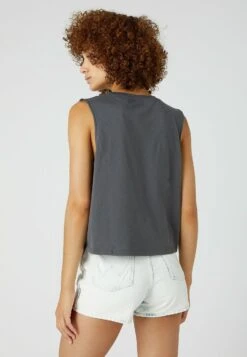 Wrangler Sleeveless- Top - Magnet -Wrangler cb4642b58edb4abbac975caa38200f77