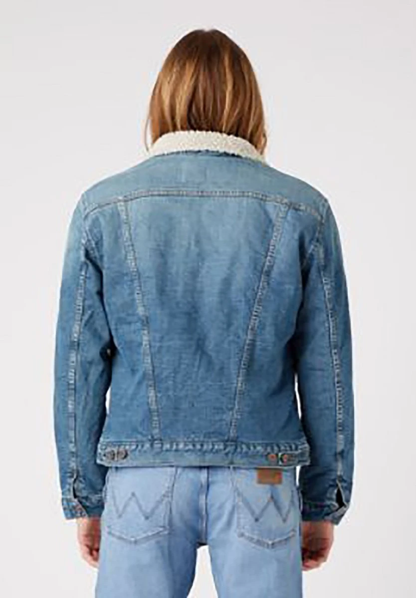 Wrangler Sherpa - Chaqueta Vaquera - Green Grass 5 Wrangler Sherpa - Chaqueta Vaquera - Green Grass - Imagen 3