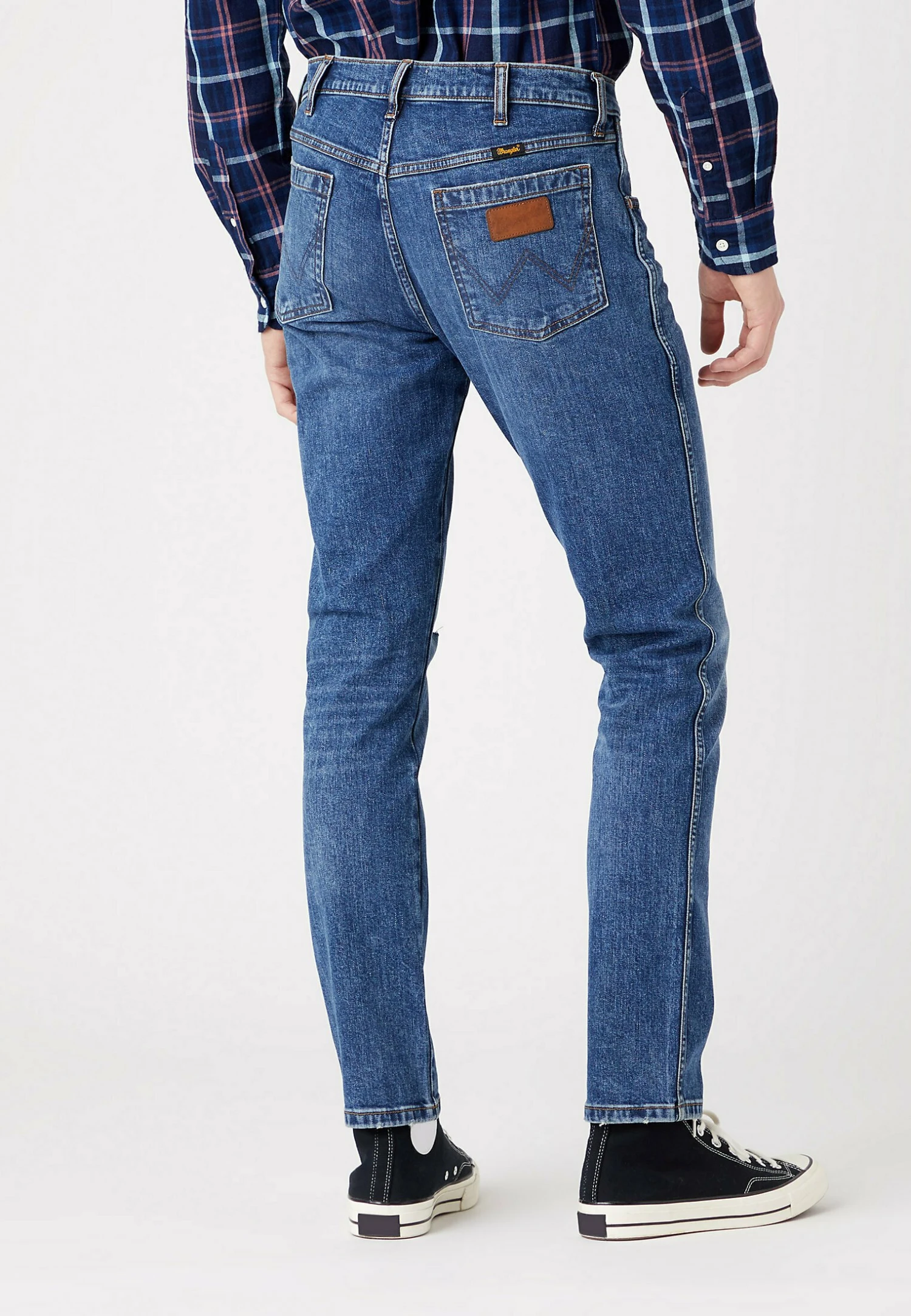 Wrangler Larston - Vaqueros Slim Fit - Dark Indigo 5 Wrangler Larston - Vaqueros Slim Fit - Dark Indigo - Imagen 3