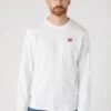Wrangler Sign Off- Camiseta De Manga Larga - White -Wrangler cde13c39686c4530b58ebc389990a88b