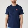 Wrangler Sign Off - Camiseta Básica - Navy -Wrangler ceaefc5374e24b4b89a2626b175b98a9