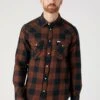Wrangler Ls Western - Camisa - Potting Soil