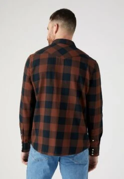 Wrangler Ls Western - Camisa - Potting Soil -Wrangler cfd7ccee09054deea3cb40ddb1bbcffd
