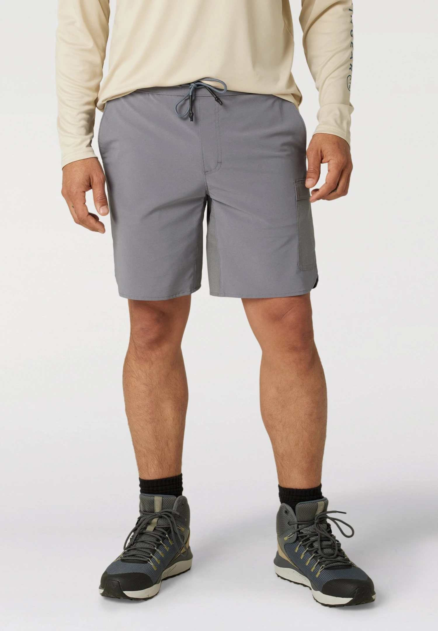 Wrangler All Terrain Gear Mix Material Short - Shorts - Quiet Shade 3 Wrangler All Terrain Gear Mix Material Short - Shorts - Quiet Shade