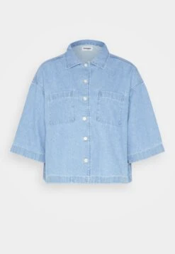 Wrangler Lounge Shirt - Camisa - Light Stonewash -Wrangler d121227c094d4306b377afd5734b5377