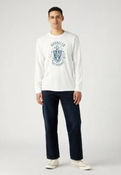 Wrangler Americana - Camiseta De Manga Larga - Whisper White -Wrangler d19e6fc8646d4d419faac4c9aa6937d7