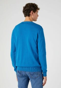 Wrangler Crewneck - Jersey De Punto - Deep Water -Wrangler d2078fde9f364b8e8f22697597db6bb6