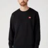 Wrangler Sign Off Crew - Sudadera - Real Black