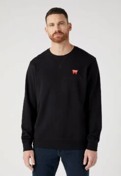 Wrangler Sign Off Crew - Sudadera - Real Black