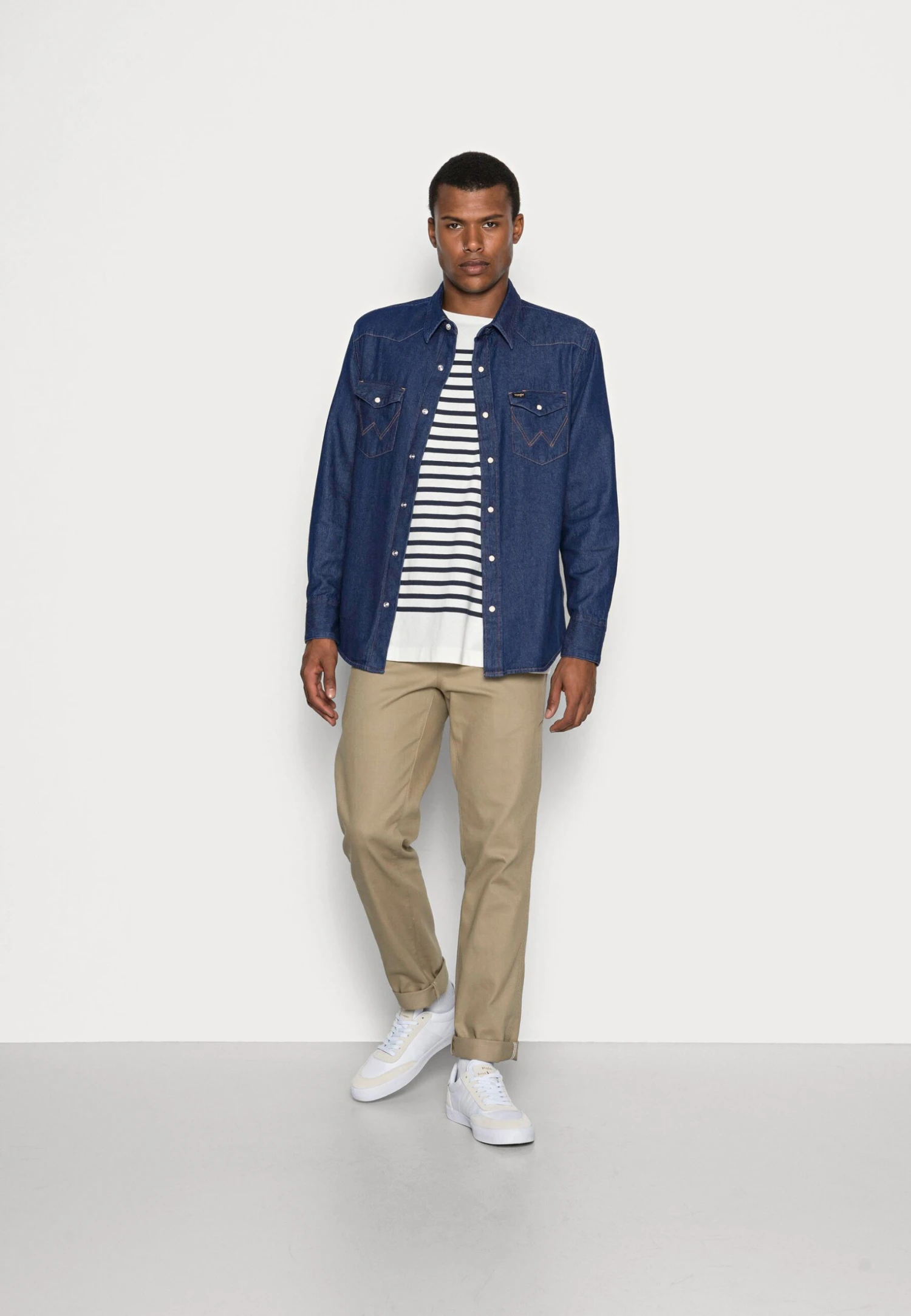 Wrangler 27Mw - Camisa - Dark Blue 4 Wrangler 27Mw - Camisa - Dark Blue - Imagen 2