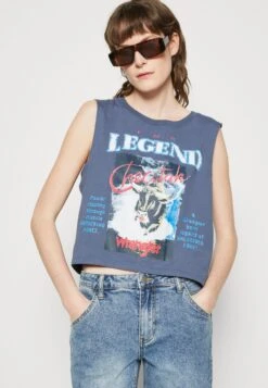 Wrangler Sleeveless- Top - Vintage Indigo -Wrangler d549aefff1584d0a94dc3cd82e73b37e