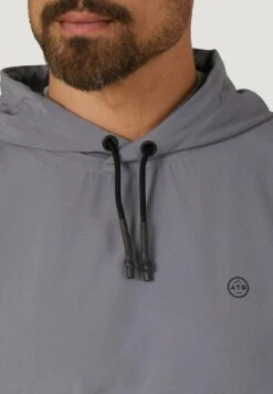 Wrangler Mixed Material - Jersey Con Capucha - Quiet Shade -Wrangler d54e3f806d934b5fb647efb48e9f769c