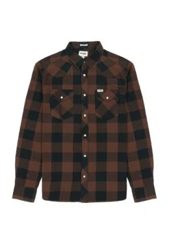 Wrangler Ls Western - Camisa - Potting Soil -Wrangler d6a57644a16c4471a82aa9c29bb325b3