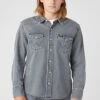 Wrangler 27Mw - Camisa - Golden Grey