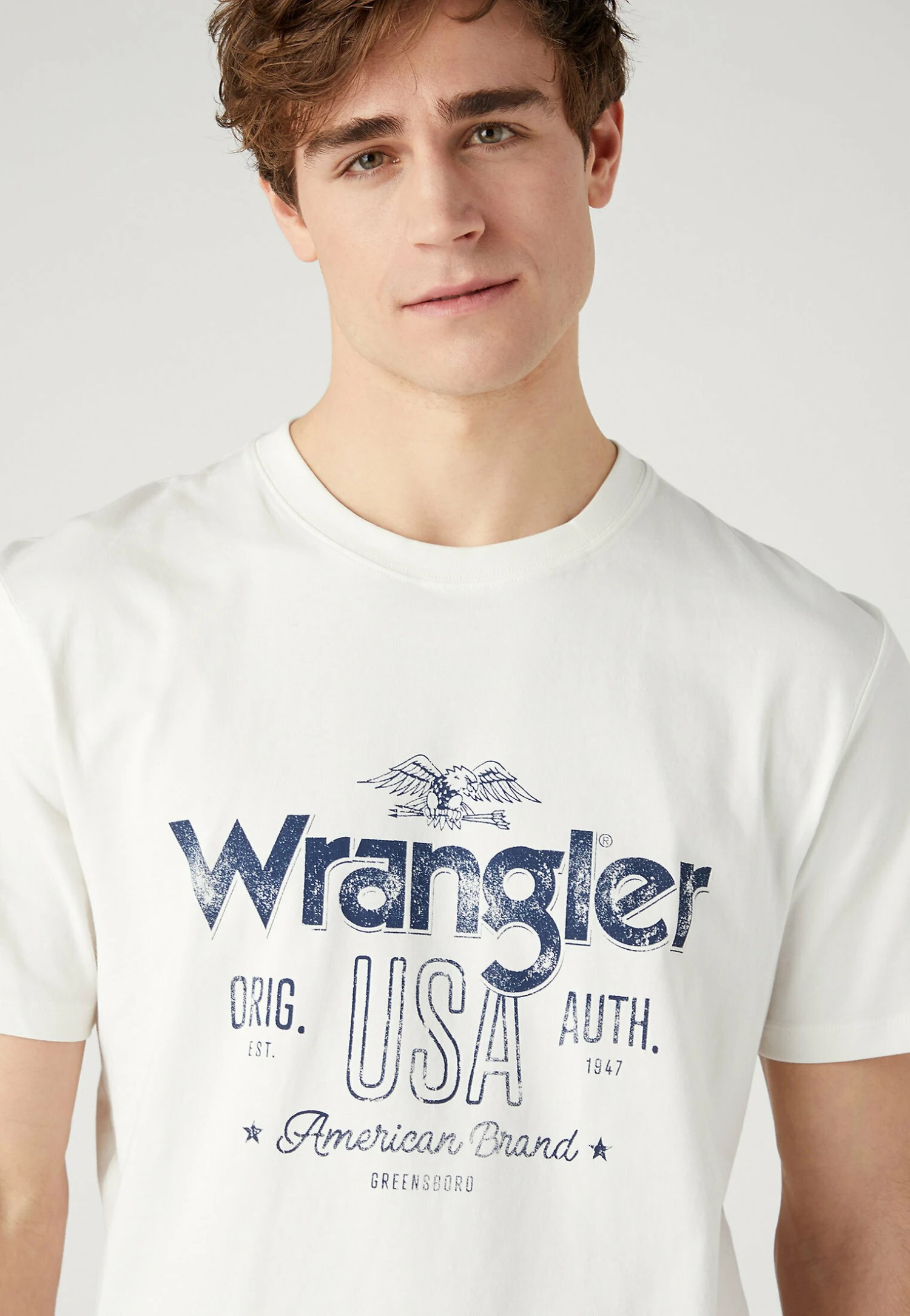 Wrangler Americana Tee - Camiseta Estampada - Worn White 6 Wrangler Americana Tee - Camiseta Estampada - Worn White - Imagen 4
