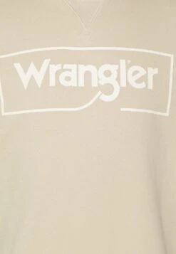 Wrangler Frame Logo Crew - Sudadera - Peyote Beige -Wrangler dabd074fdfb2433793778b1db550c7e8