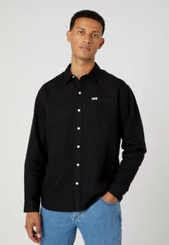 Wrangler Pkt- Camisa - Black