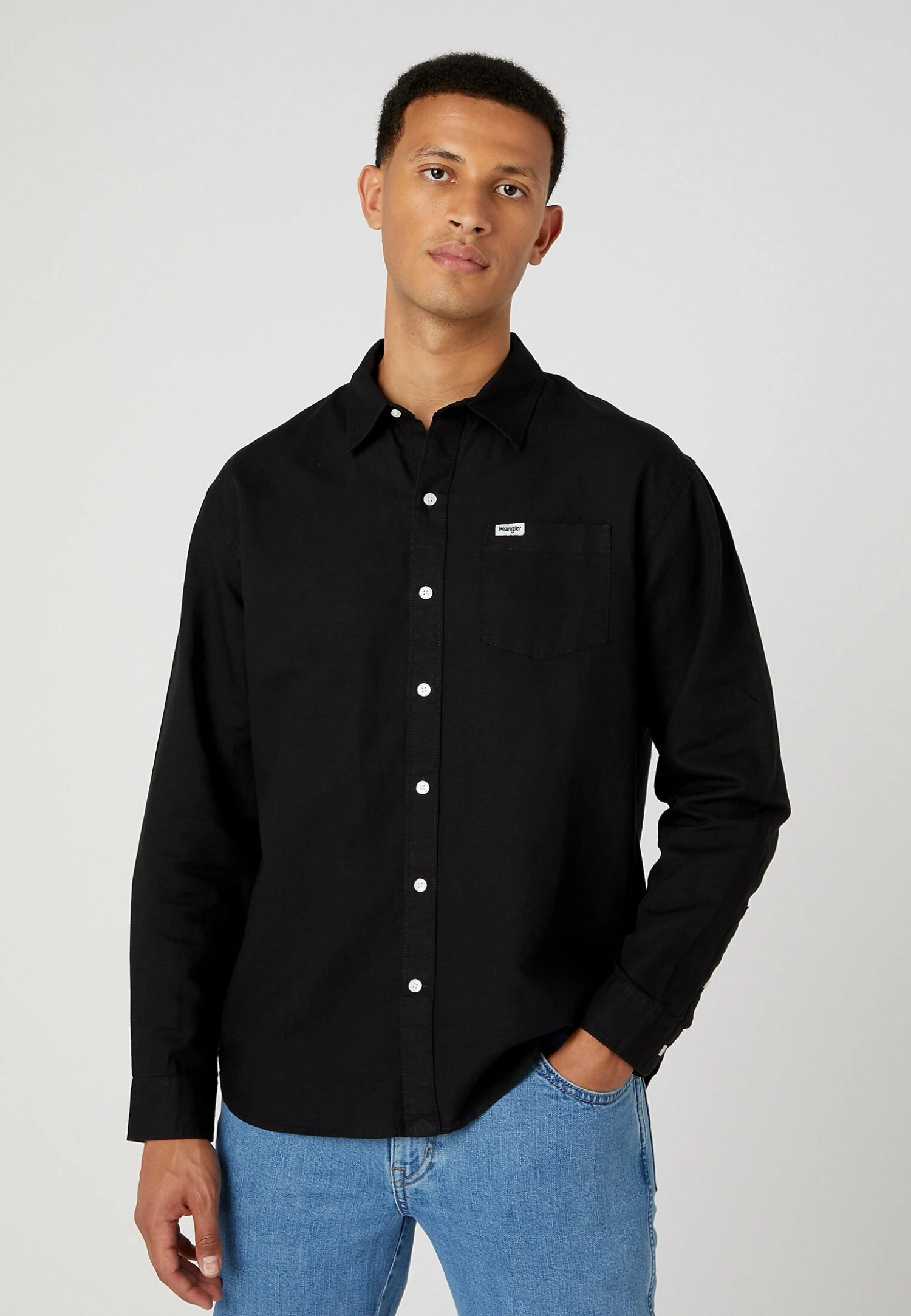 Wrangler Pkt- Camisa - Black 3 Wrangler Pkt- Camisa - Black