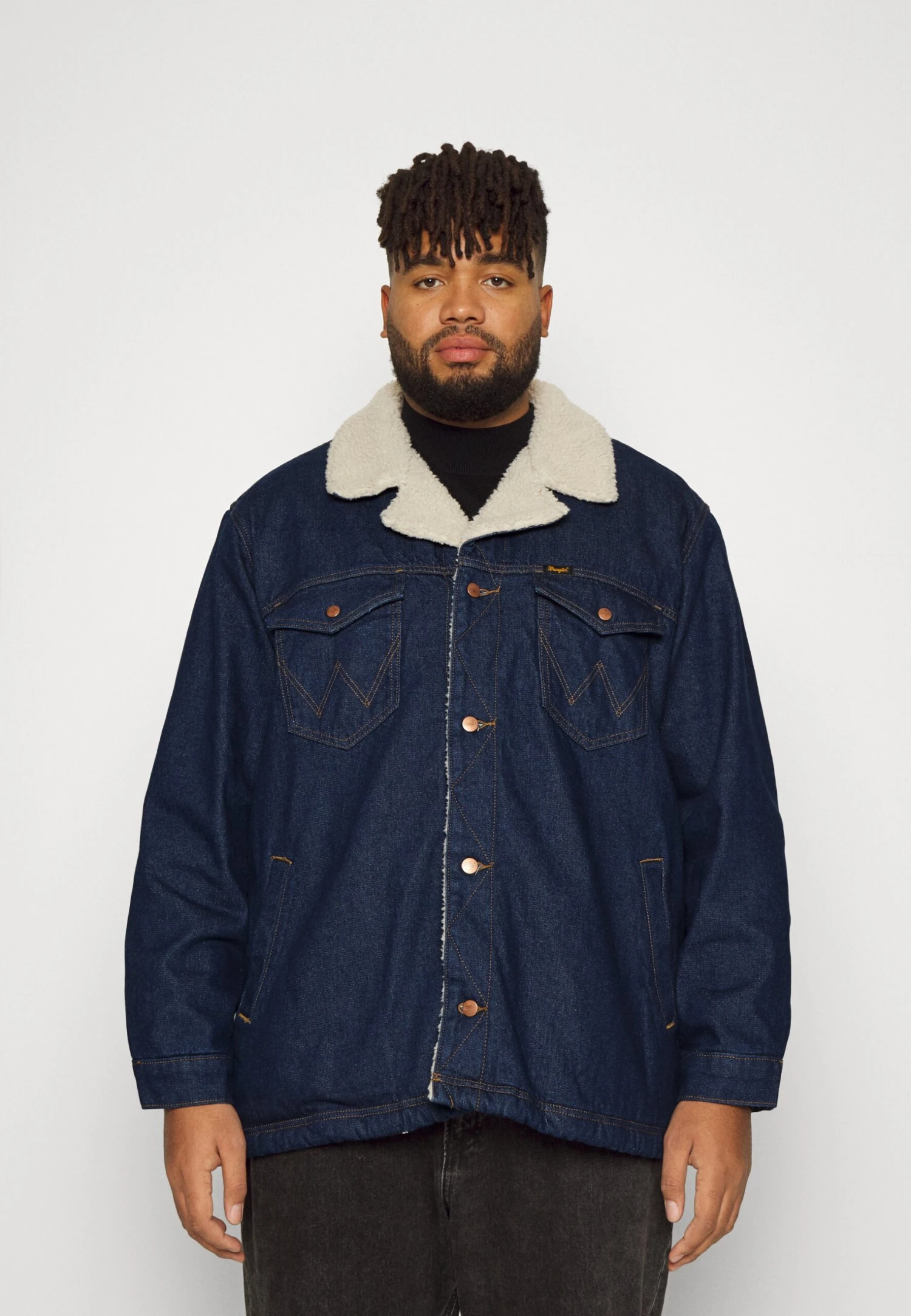 Wrangler Jacket - Abrigo Corto - Retro Blue 3 Wrangler Jacket - Abrigo Corto - Retro Blue