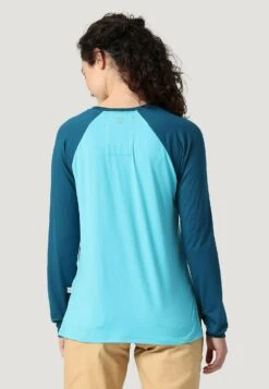 Wrangler Tg Performance - Camiseta De Manga Larga - Moroccan Blue -Wrangler e07fa0d5fde44caeba468ef3cae7b576