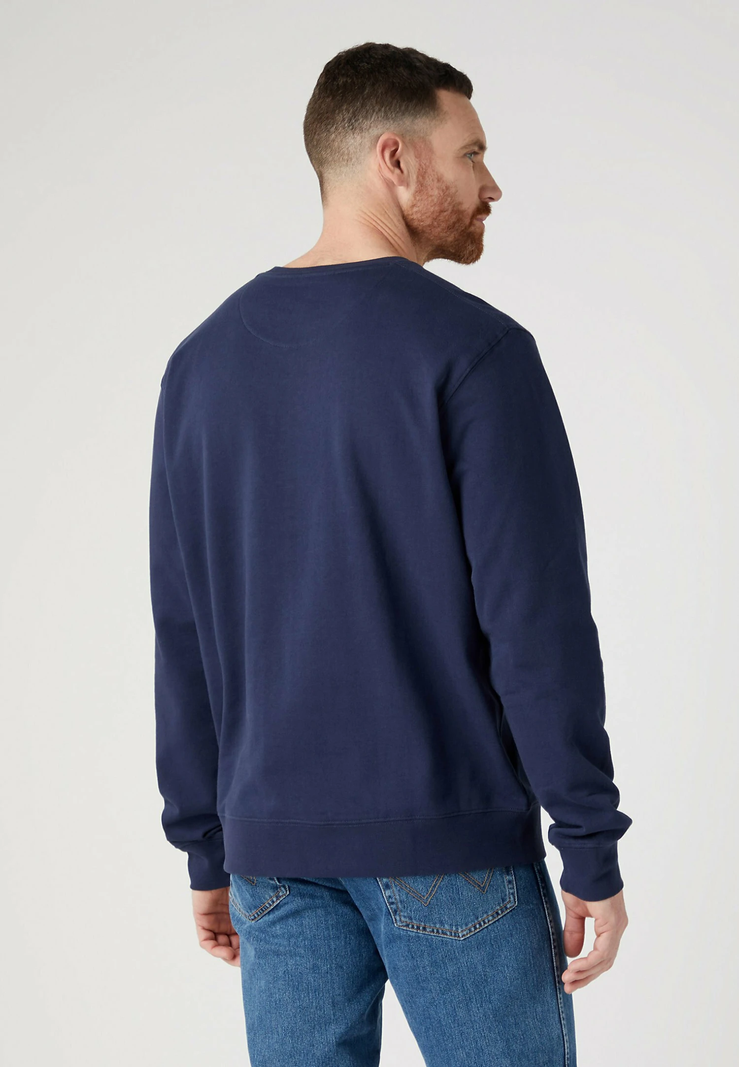 Wrangler Sign Off Crew - Sudadera - Real Navy 5 Wrangler Sign Off Crew - Sudadera - Real Navy - Imagen 3