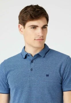 Wrangler Ss Refined - Polo - Medieval Blue 9 Wrangler Ss Refined - Polo - Medieval Blue -Wrangler e15f3ed3a32d4d0782f35d2334316033